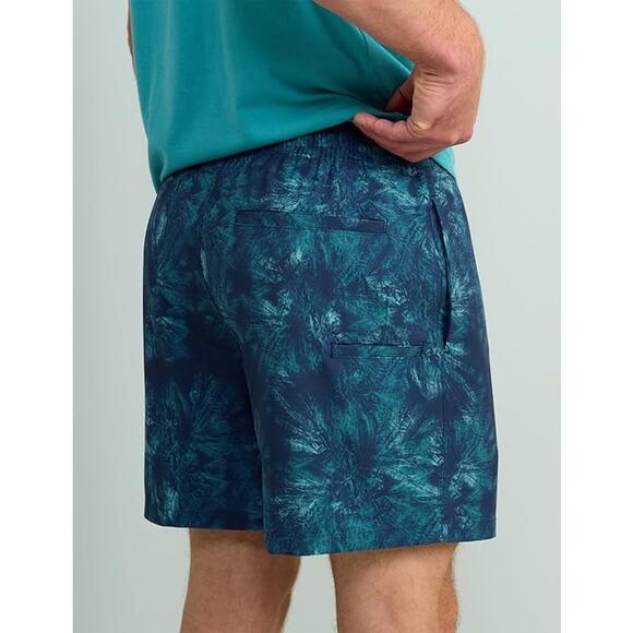 Huk Pursuit Volley Printed Swim Shorts for Men - Naval Academy - 2XL - Picture 2 of 7